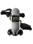 MINI BIKE ERGOMÉTRICA COM MONITOR LCD PRATA